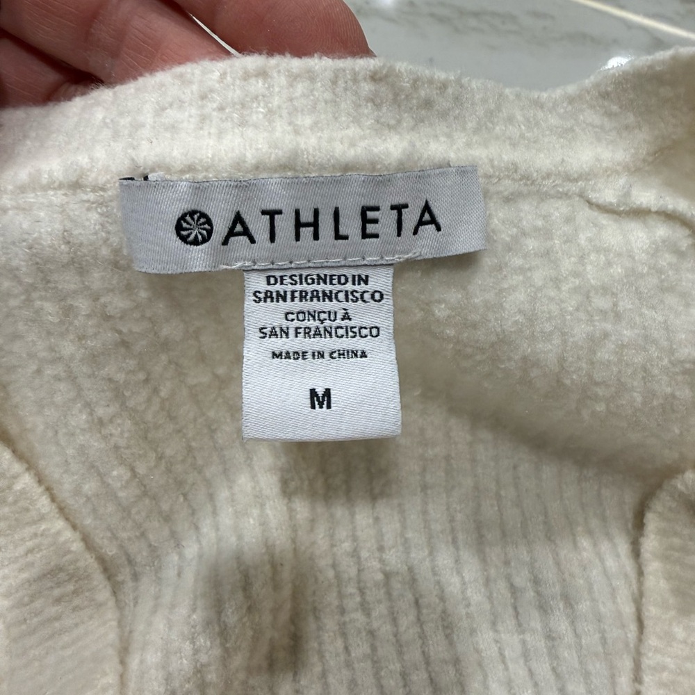 Athleta Women's Off-White Sweater
